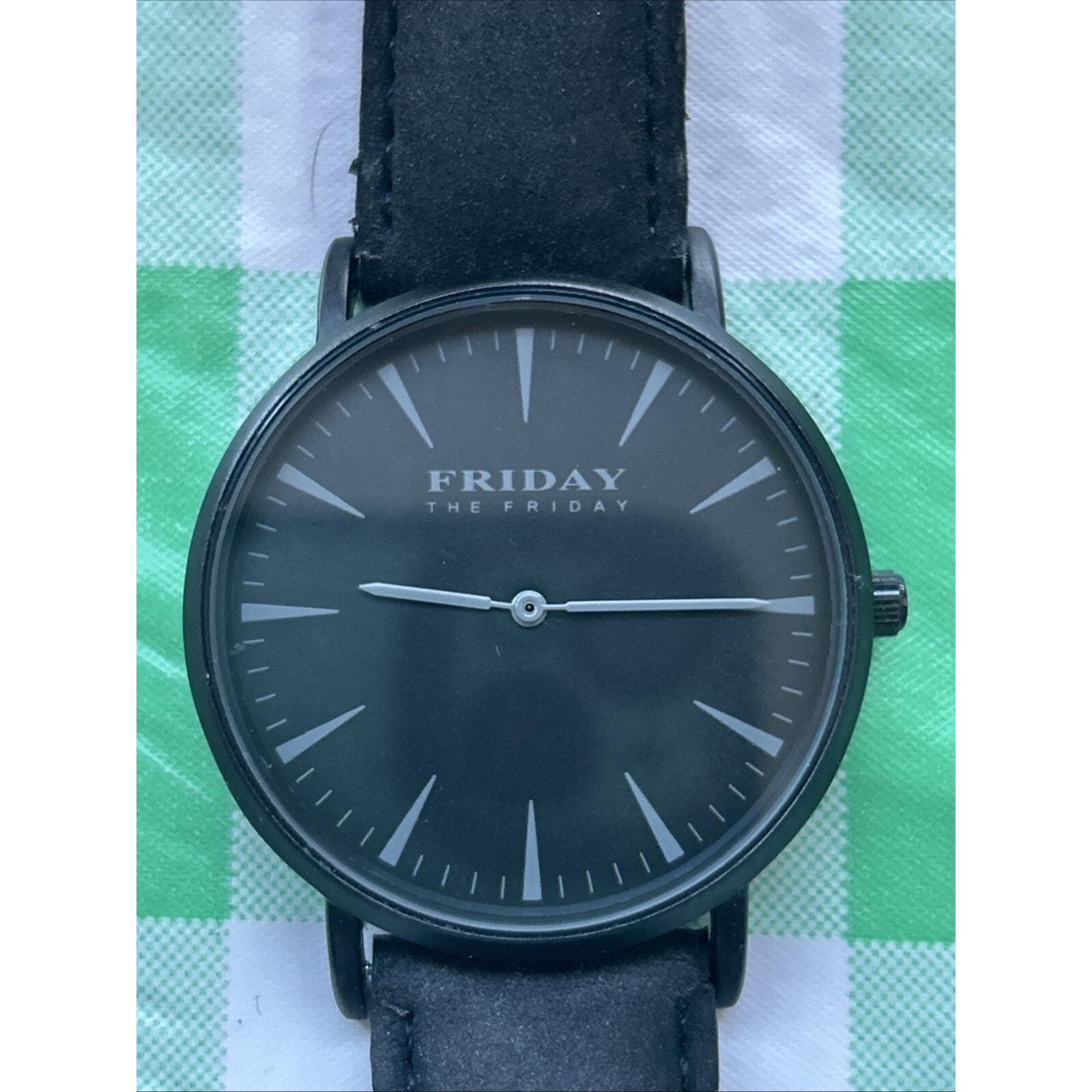 Friday The Friday All Black Womens Quartz Watch Friday The Friday All Black Womens Quartz Watch